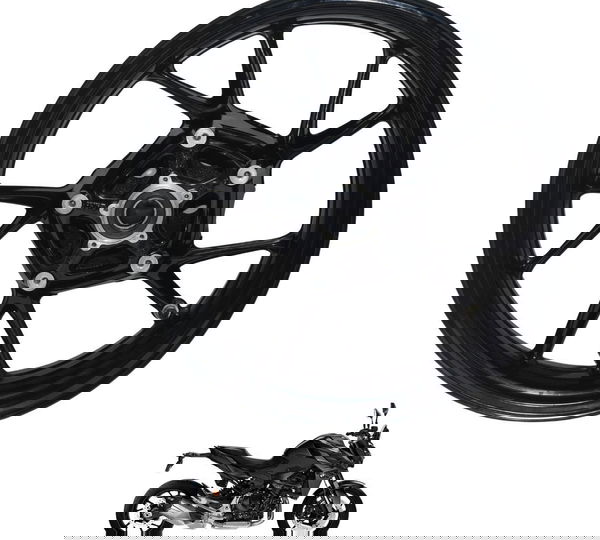 Roda Traseira Bmw F 900 R 22-24 Original Preto