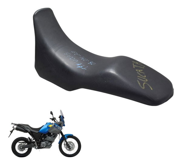 Banco C/ Detalhes Yamaha Xt 660z Tenere 12-15 Original Preto