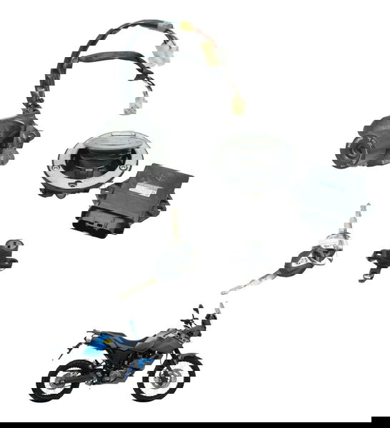 Kit Chave Ignição Modulo Cold Yamaha Xt 660z Tenere 12-15