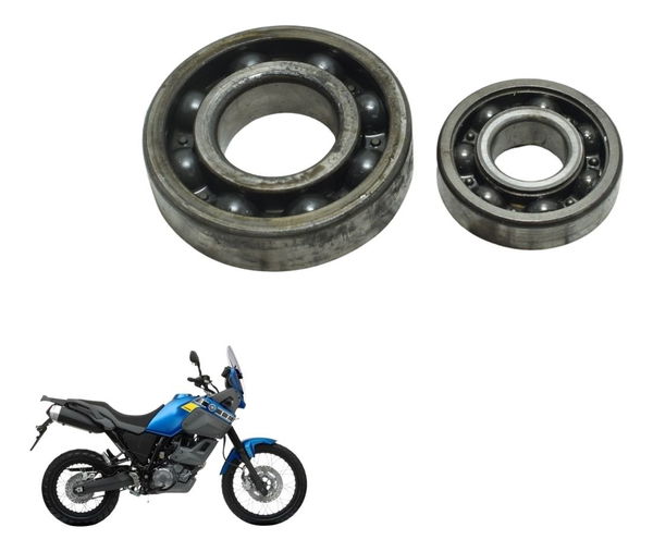 Par Rolamento Bloco Motor Yamaha Xt 660z Tenere 12-15 Origin