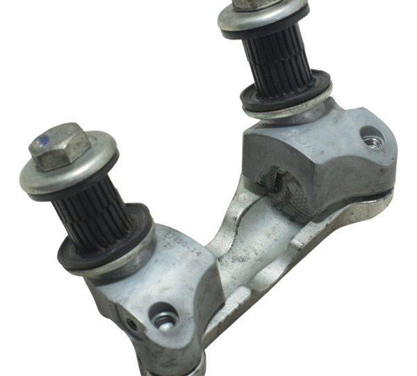 Riser Guidão Harley Electra Touring M8 114 19-23 Original Cinza