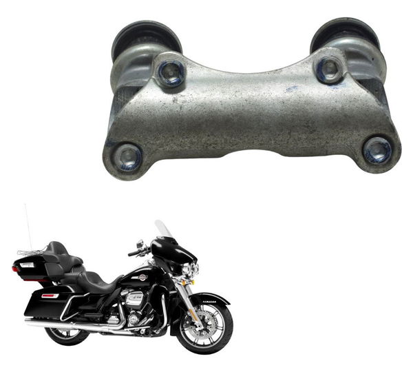 Riser Guidão Harley Electra Touring M8 114 19-23 Original Cinza