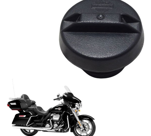 Tampa Tanque Harley Electra Touring M8 114 19-23 Original Preto