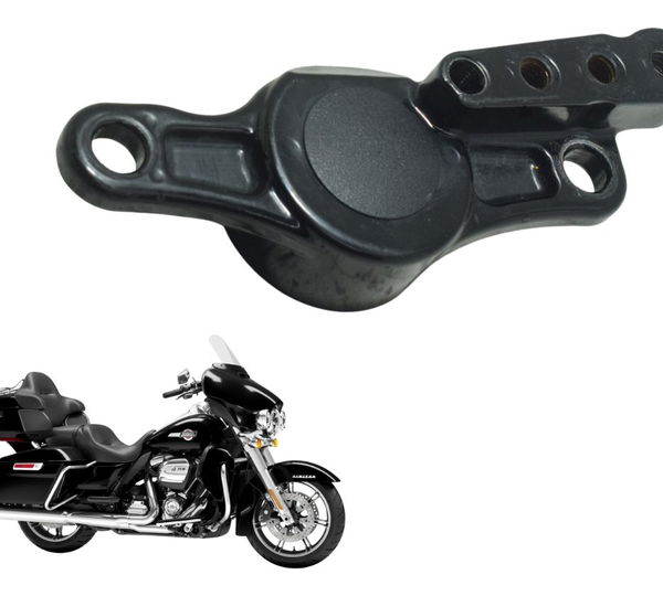 Suporte Pedaleira Tras Esq Harley Electra Touring M8 114 19- Preto