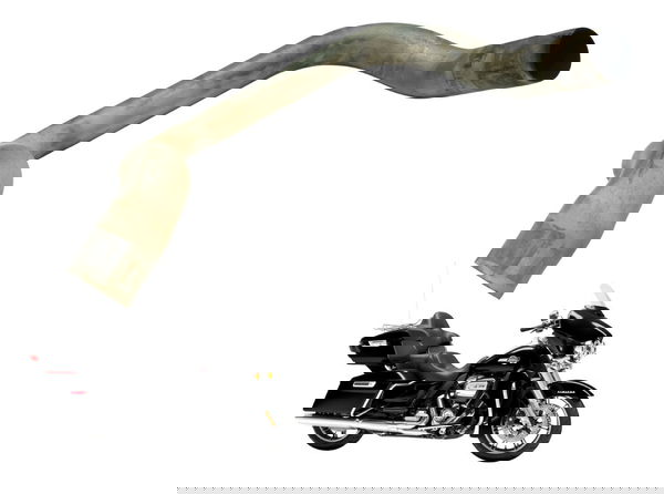 Curva Escape Esq Harley Electra Touring M8 114 19-23 Origina