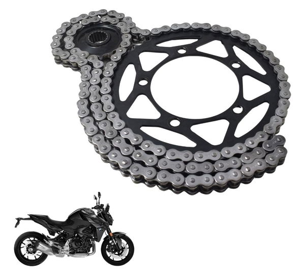 Kit Relação Bmw F 900 R 22-24 Original Cinza-escuro