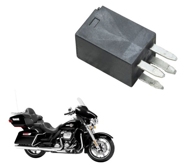 Rele Auxiliar 4 Pinos Harley Electra Touring M8 114 19-23