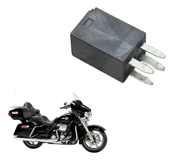 Rele Auxiliar 4 Pinos Harley Electra Touring M8 114 19-23