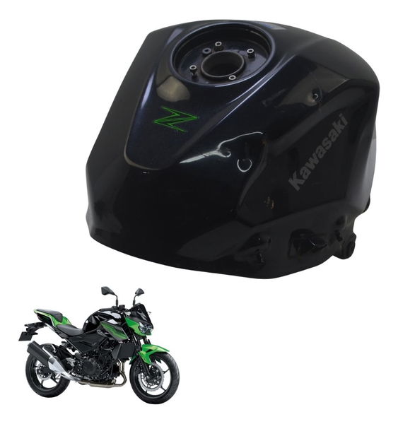 Tanque Combústivel C/ Detalhes Kawasaki Z 400 19-23 Original