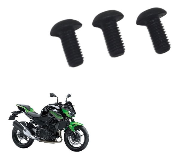 Jogo Parafuso Roda Fônica Kawasaki Z 400 19-23 Original