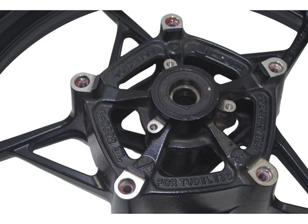 Roda Dianteira C/avaria Kawasaki Z 400 19-23 Original Preto