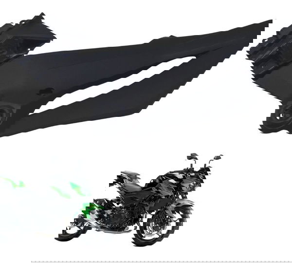 Acabamento Lateral Esquerdo Kawasaki Z 400 19-23 Original