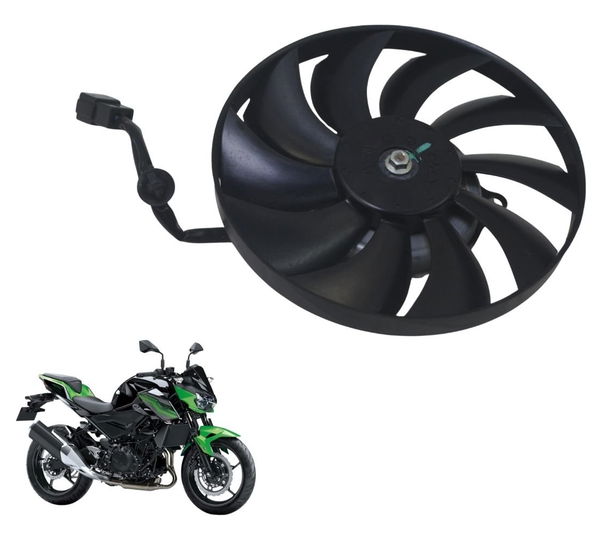 Ventoinha Radiador Kawasaki Z 400 19-23 Original