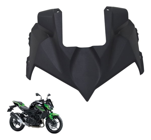 Carenagem Frontal Farol Kawasaki Z 400 19-23 Original Preto