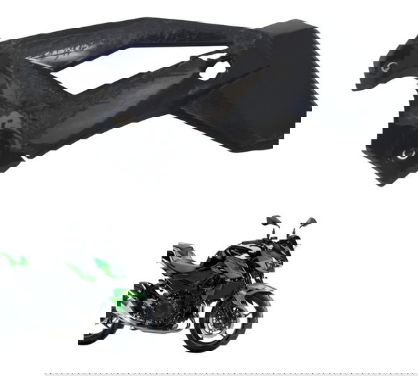 Tampa Radiador Esquerdo C/avar Kawasaki Z 400 19-23 Original