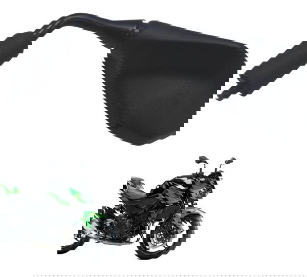 Espelho Retrovisor Esquerdo Kawasaki Z 400 19-23 Original