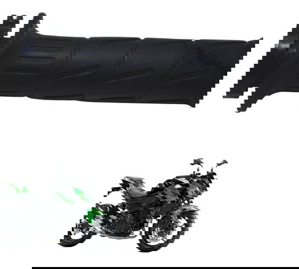 Manopla Direita Acelerador C/deta Kawasaki Z 400 19-23 Origi Preto