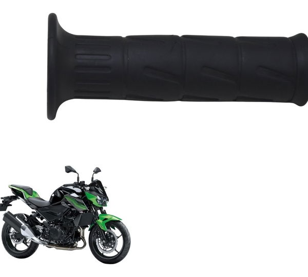 Manopla Esquerda Kawasaki Z 400 19-23 Original Preto
