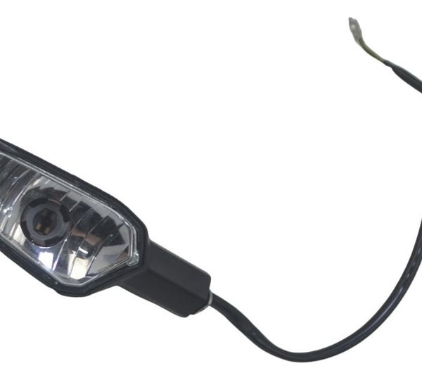 Pisca Traseiro Esq C/avaria Kawasaki Z 400 19-23 Original Esquerdo Preto