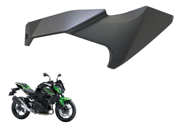 Carenagem Farol Direita Kawasaki Z 400 19-23 Original Cinza-escuro