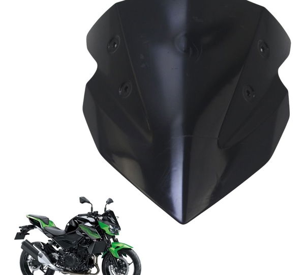 Parabrisa Bolha Kawasaki Z 400 19-23 Original Preto