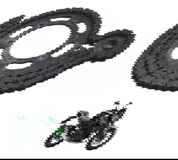 Kit Relação Kawasaki Z 400 19-23 Preto