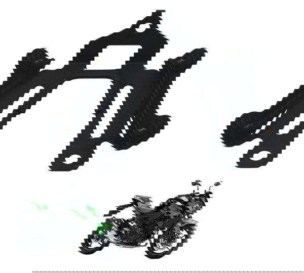 Suporte Parabrisa Bolha Kawasaki Z 400 19-23 Original