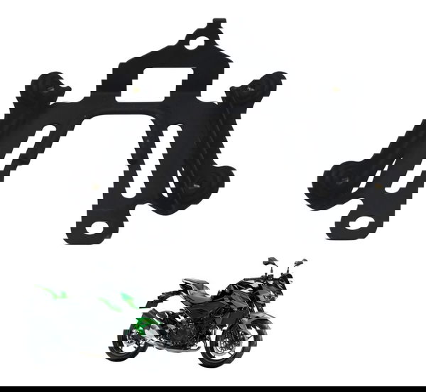 Suporte Parabrisa Bolha Kawasaki Z 400 19-23 Original