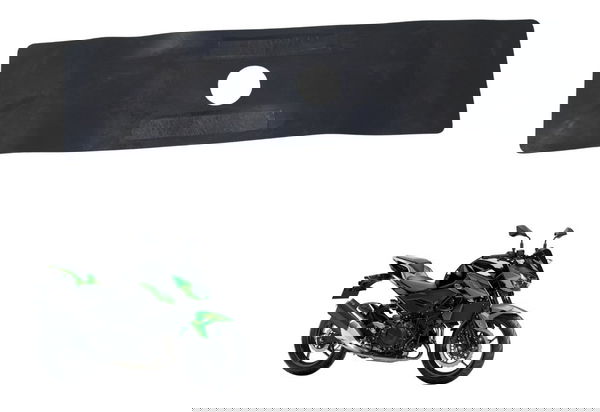 Borracha Acabamento Bateria Kawasaki Z 400 19-23 Original