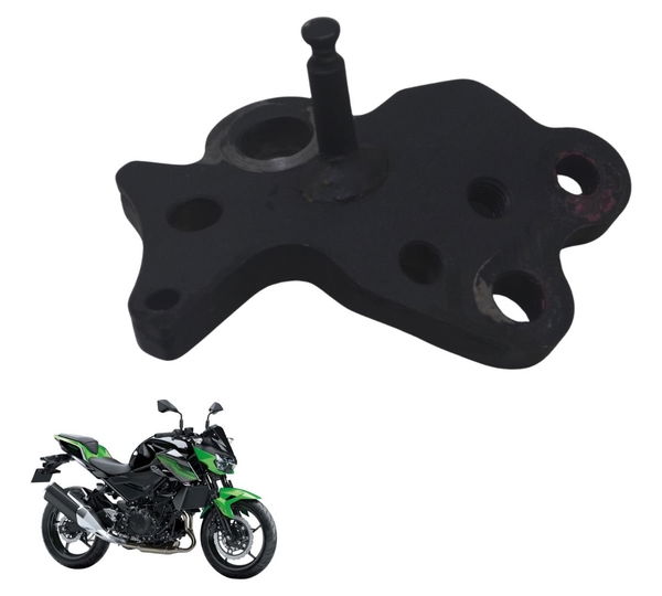 Suporte Pedal Descanso Lateral Kawasaki Z 400 19-23 Original Preto