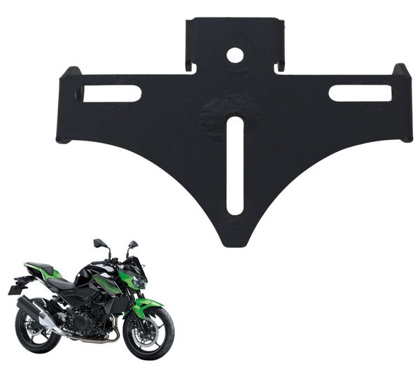 Suporte Placa Kawasaki Z 400 19-23 Original