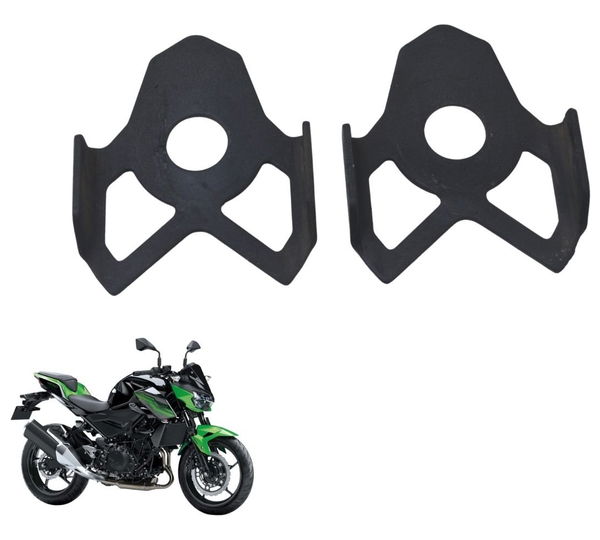 Par Acabamento Esticador Corrente Kawasaki Z 400 19-23 Origi