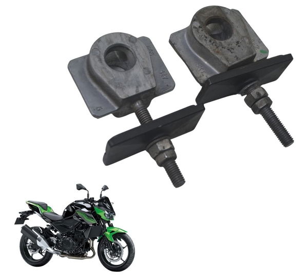 Par Esticador Corrente Kawasaki Z 400 19-23 Original