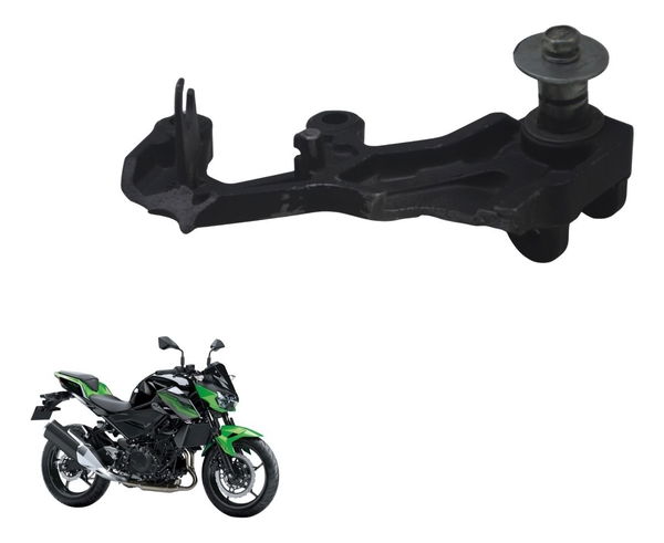 Suporte Pedaleira Dianteira Dir C/avar Kawasaki Z 400 19-23 Preto