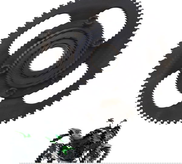 Placa Partida Kawasaki Z 400 19-23 Original