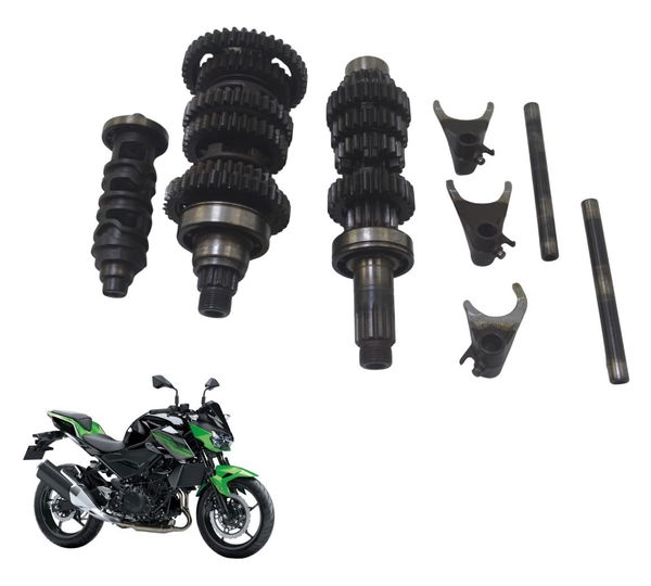 Caixa Marcha Câmbio Kawasaki Z 400 19-23 Original