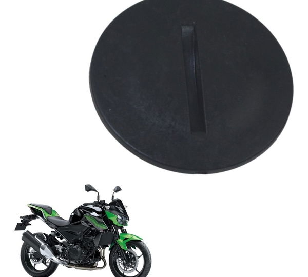 Tampa Inspeção Estator Kawasaki Z 400 19-23 Original Preto