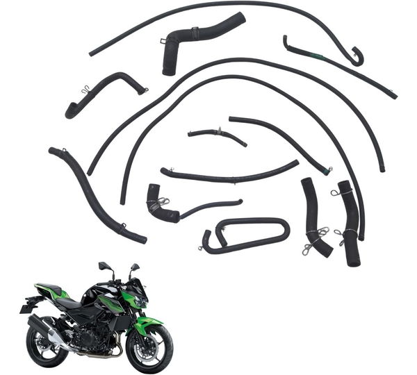 Kit Mangueira Kawasaki Z 400 19-23 Original