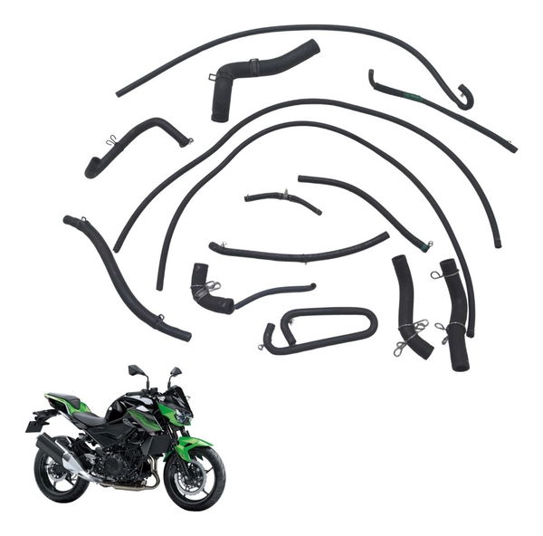 Kit Mangueira Kawasaki Z 400 19-23 Original