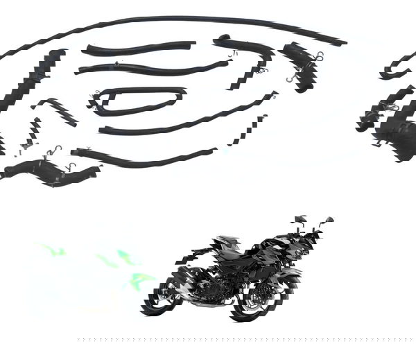 Kit Mangueira Kawasaki Z 400 19-23 Original