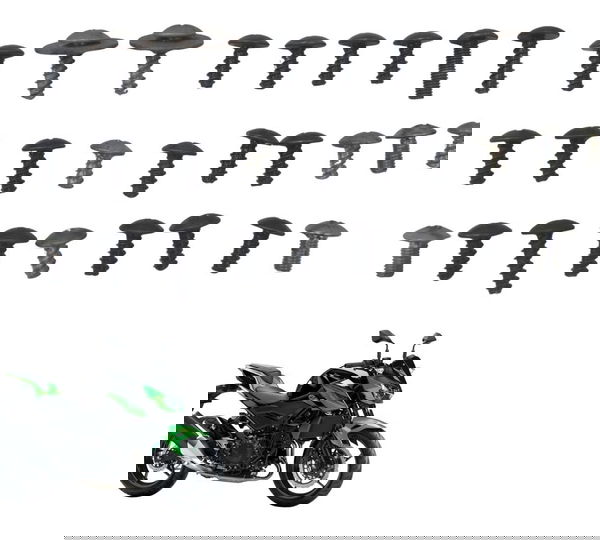 Kit Parafuso Soberbos Kawasaki Z 400 19-23 Original