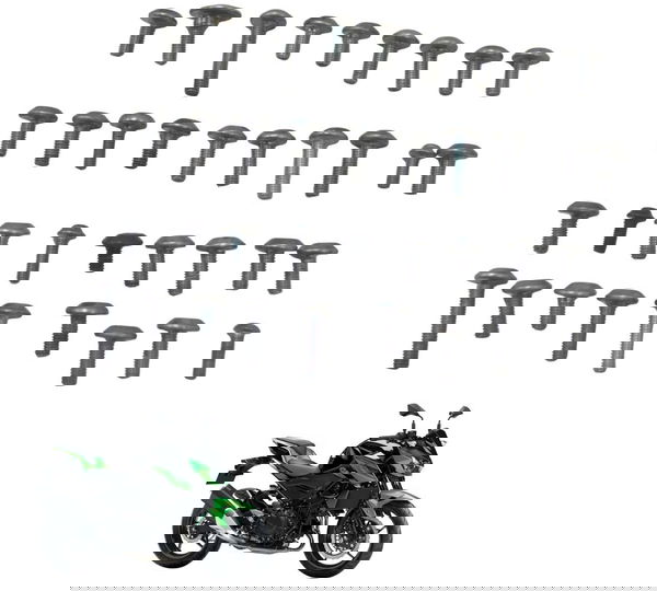 Kit Parafuso Carenagem Kawasaki Z 400 19-23 Original