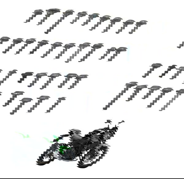 Kit Parafuso Carenagem Kawasaki Z 400 19-23 Original