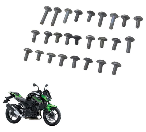 Kit Parafuso Carenagem Kawasaki Z 400 19-23 Original