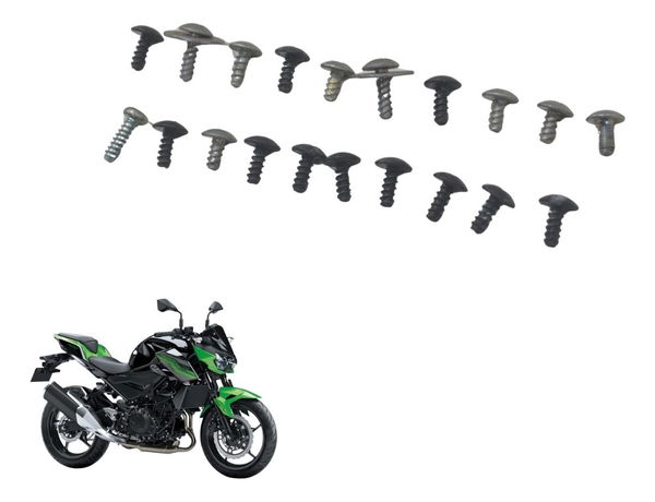 Kit Parafuso Soberbos Kawasaki Z 400 19-23 Original