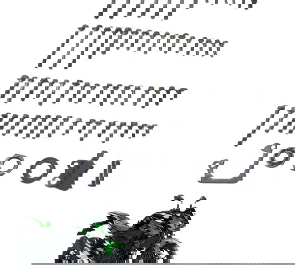 Kit Parafuso Motor Kawasaki Z 400 19-23 Original