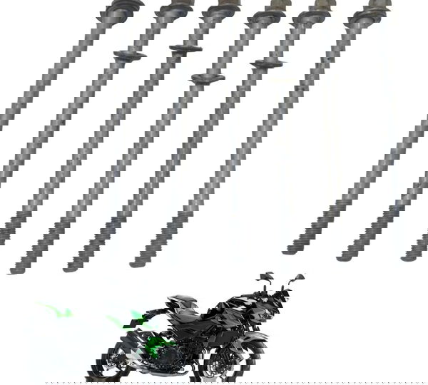 Kit Parafuso Prisioneiro Cabeçote Kawasaki Z 400 19-23 Origi