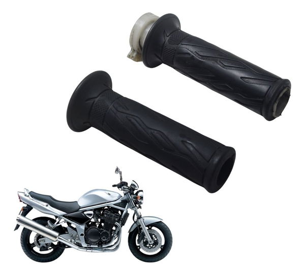 Par Manopla Suzuki Bandit 1200 99-06 Original Preto