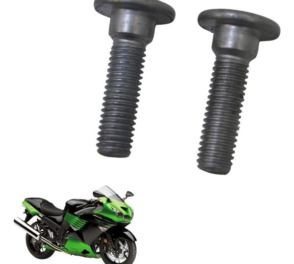 Par Parafuso Pedaleira Kawasaki Ninja Zx 14r 10-13 Original