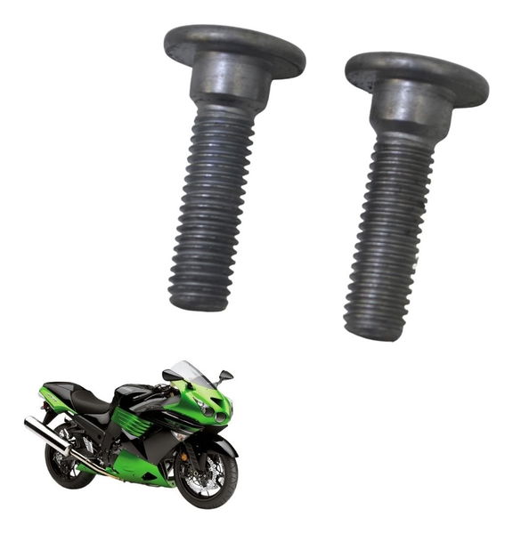 Par Parafuso Pedaleira Kawasaki Ninja Zx 14r 10-13 Original